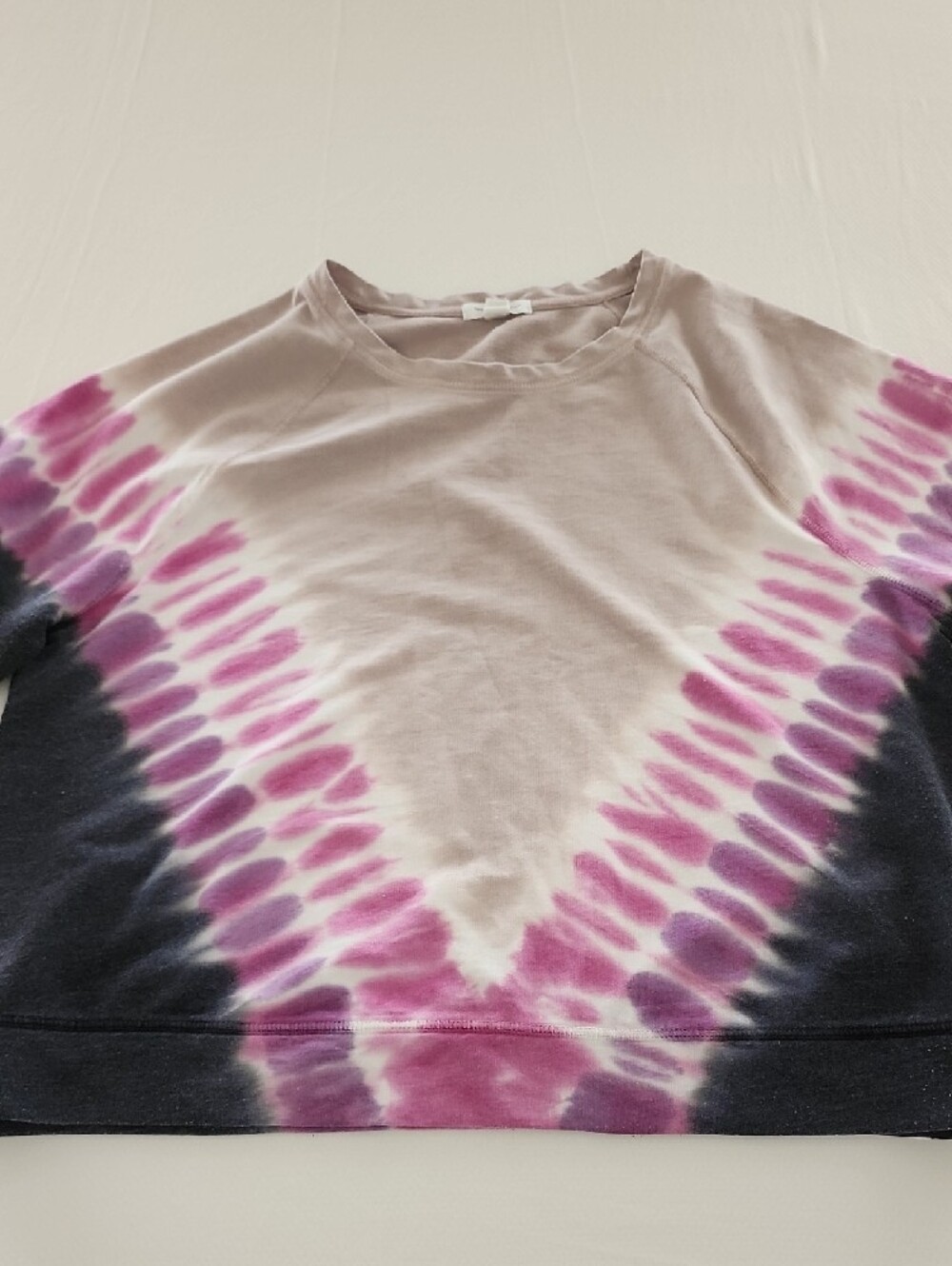 beachlunchlounge Tie-Dye Long Sleeve Tee Size XL